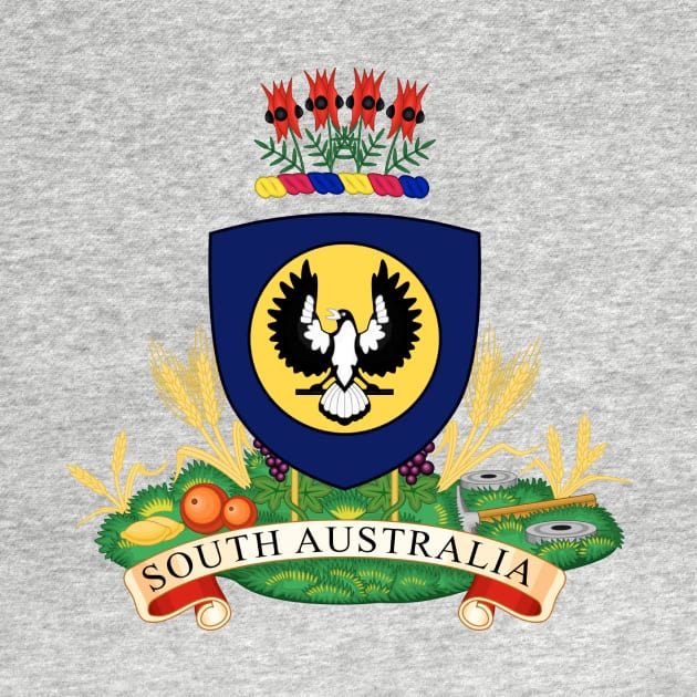 Coat of arms of South Australia by Wickedcartoons